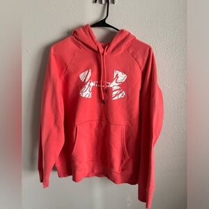 Women's Under Armour Hoodie Salmon Colored